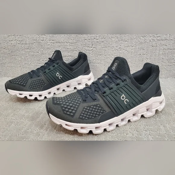 On Cloudswift Women's Size 8 Black Rock Athletic Running Sneakers Shoes 41.99581 - Picture 3 of 10